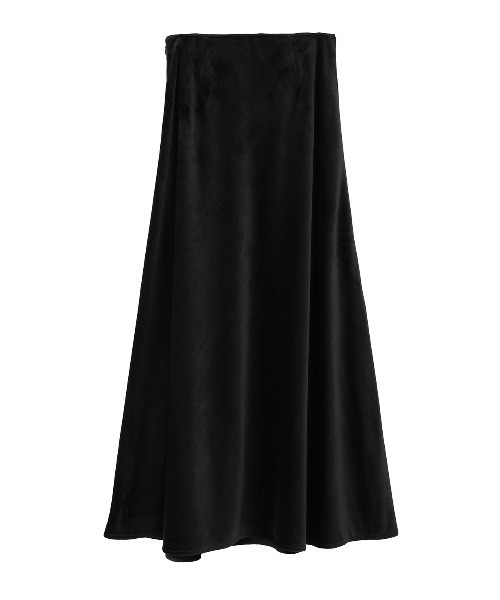 新品未使用　CLANE VELOUR MERMAID LINE SKIRT CLANE クラネ “VELOUR MERMAID LINE SKIRT” ベロアマーメードラ