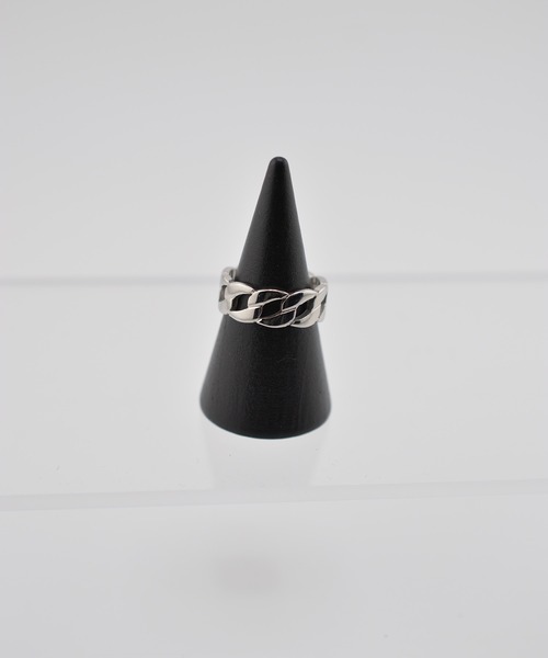 BROTHERHOOD(ブラザーフッド)の「【earyear】Infinity Chain Band design peti Volume Ring(リング・レディース・シルバー/ゴールド・SMALL/MEDIUM/LARGE)」の8枚目の写真