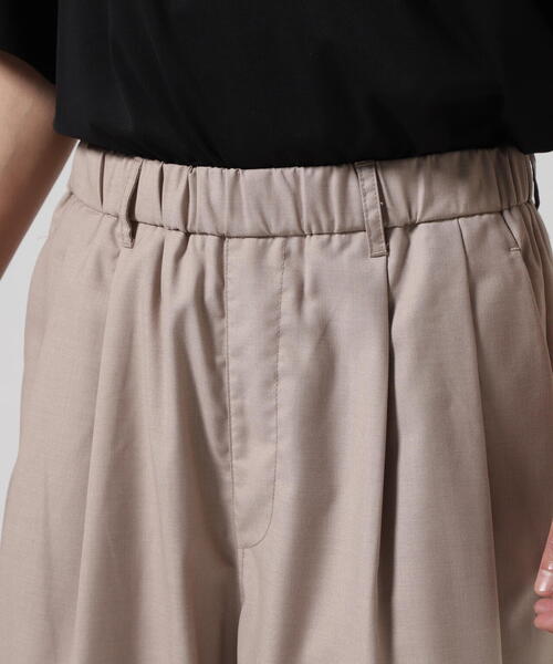 Toironier（トワロニエ）の「Toironier/トワロニエ/TR Military Pants（カーゴパンツ・メンズ・ベージュ/ブラック・F）」の18枚目の写真