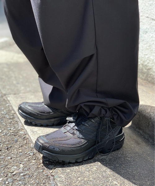 Toironier（トワロニエ）の「Toironier/トワロニエ/TR Military Pants（カーゴパンツ・メンズ・ベージュ/ブラック・F）」の7枚目の写真