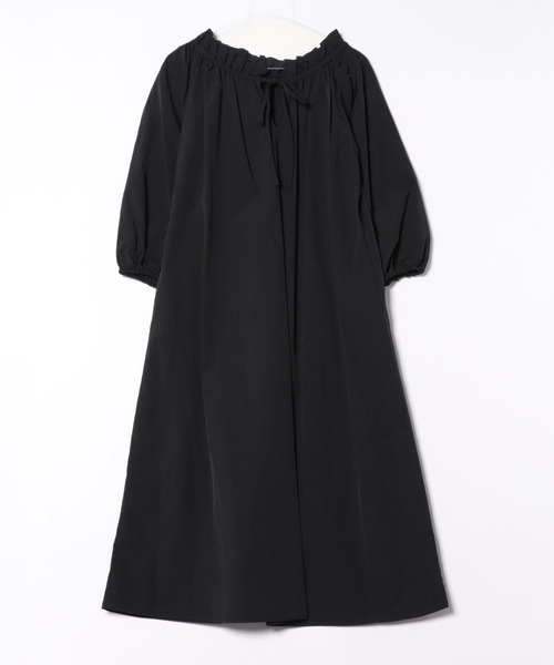 ST.ROONEY(セントルーニー)の「カフタンタフタワンピース【低身長・小柄女性向け】(ワンピース・レディース・ブラック/ネイビー・XS)」の17枚目の写真