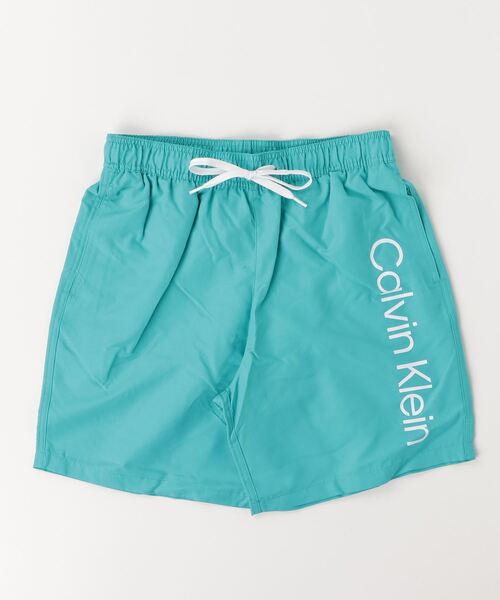 Calvin Klein(カルバン・クライン)の「Calvin Klein カルバンクライン ボードショーツ サーフパンツ ハーフ 水陸両用 水着(水着・メンズ・ブラック/エメラルド/グリーン/ネイビー/ホワイト・S/M/L/XXL/XL)」の5枚目の写真