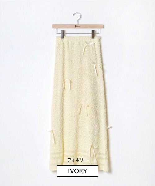 flower(フラワー)の「シンリボンスカート(スカート・レディース・アイボリー/ホワイト・FREE)」の21枚目の写真