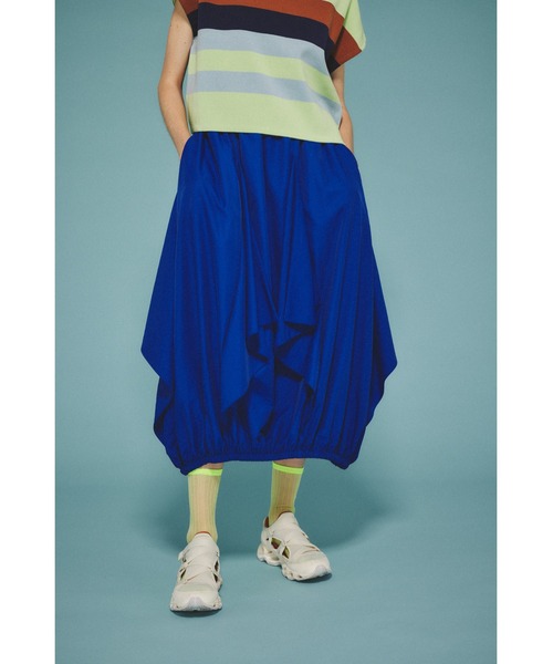 HeRIN.CYE（ヘリンドットサイ）の「Triangle skirt　　トライアングルスカート（スカート・レディース・オフホワイト/ブルー/ブラック・FREE）」の20枚目の写真