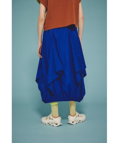 HeRIN.CYE（ヘリンドットサイ）の「Triangle skirt　　トライアングルスカート（スカート・レディース・オフホワイト/ブルー/ブラック・FREE）」の22枚目の写真
