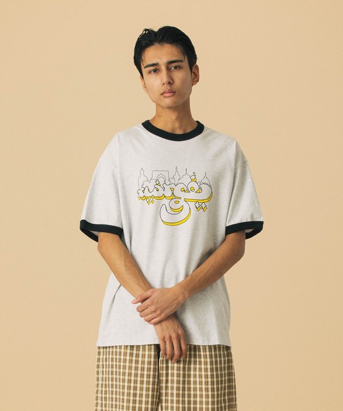 早い者勝ち XLARGE ARABIAN RINGER S/S TEE ハーフパンツコーデ ARABIAN RINGER S/S TEE（Tシャツ/カットソー）｜XLARGE