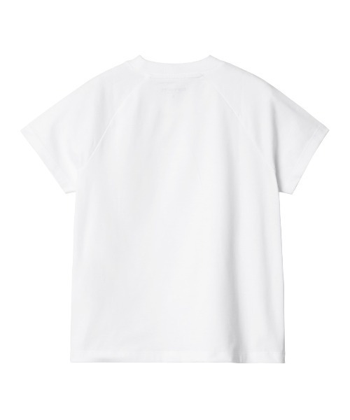 Carhartt WIP（カーハートダブリューアイピー）の「Carhartt WIP W' S/S ROY T-SHIRT（カーハートワークインプログレス ウィメンズ ショートスリーブ ロイ Tシャツ）（Tシャツ/カットソー・レディース・ブラック/ホワイト・X-SMALL/SMALL/MEDIUM）」の3枚目の写真