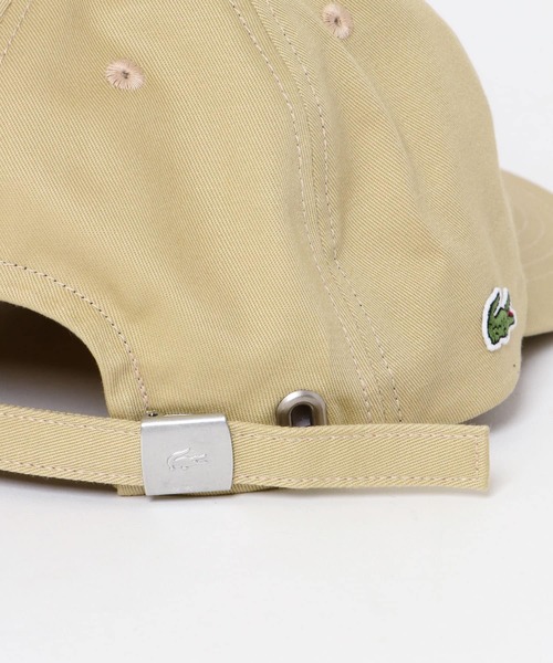 LACOSTE(ラコステ)の「LACOSTE Lキャップ(キャップ・レディース・ホワイト/ブラック/ベージュ/ネイビー・ONE)」の16枚目の写真