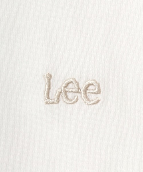 Lee（リー）の「Lee（リー）EMBROIDERY N/S TEE/ブランドロゴワンポイント刺繍ノースリーブTシャツ レディース（Tシャツ/カットソー・レディース・ピンク/ホワイト/ホワイト系その他/ホワイト系その他2/スミクロ・M/S）」の16枚目の写真