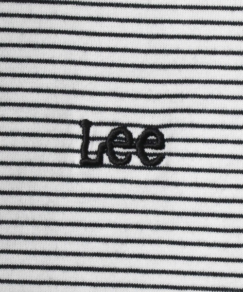 Lee（リー）の「Lee（リー）EMBROIDERY N/S TEE/ブランドロゴワンポイント刺繍ノースリーブTシャツ レディース（Tシャツ/カットソー・レディース・ピンク/ホワイト/ホワイト系その他/ホワイト系その他2/スミクロ・M/S）」の21枚目の写真