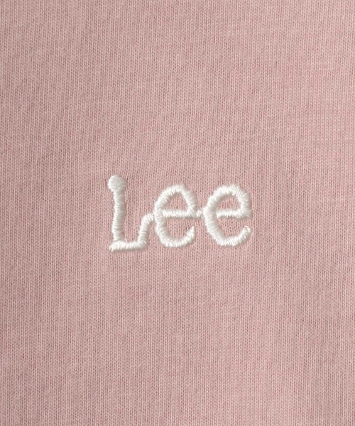 Lee（リー）の「Lee（リー）EMBROIDERY N/S TEE/ブランドロゴワンポイント刺繍ノースリーブTシャツ レディース（Tシャツ/カットソー・レディース・ピンク/ホワイト/ホワイト系その他/ホワイト系その他2/スミクロ・M/S）」の7枚目の写真