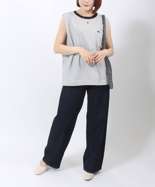 セール】Lee（リー）EMBROIDERY N/S TEE/ブランドロゴワン