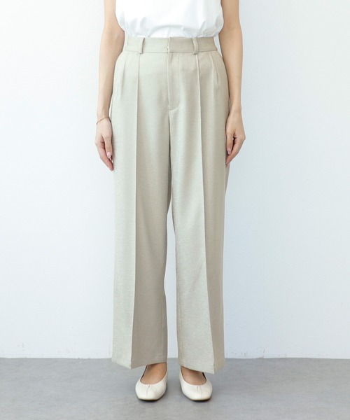Sirin(シリン)の「≪セットアップ可≫ リネンライクワイドパンツ【2サイズ展開】(その他パンツ・レディース・ナチュラル/ベージュ・SMALL/X-SMALL)」の11枚目の写真