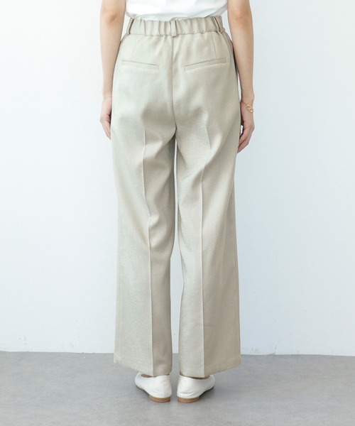 Sirin(シリン)の「≪セットアップ可≫ リネンライクワイドパンツ【2サイズ展開】(その他パンツ・レディース・ナチュラル/ベージュ・SMALL/X-SMALL)」の13枚目の写真