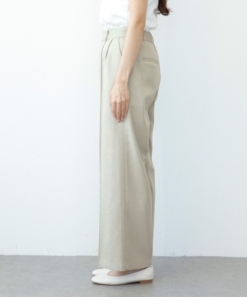 Sirin(シリン)の「≪セットアップ可≫ リネンライクワイドパンツ【2サイズ展開】(その他パンツ・レディース・ナチュラル/ベージュ・SMALL/X-SMALL)」の12枚目の写真