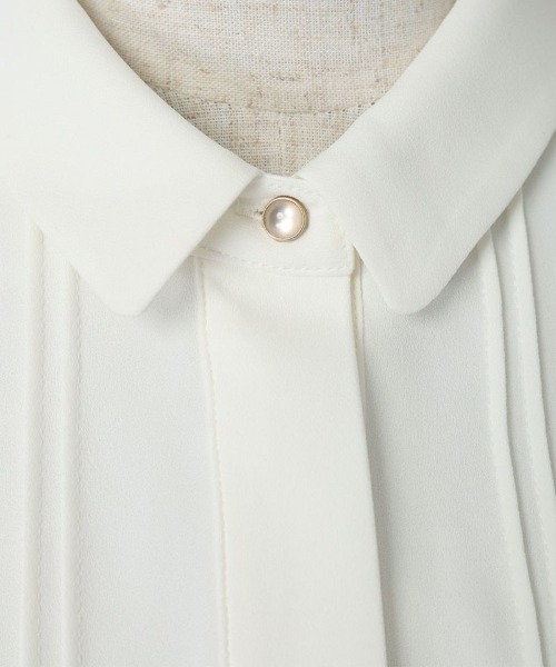 an another angelus（アンアナザーアンジェラス）の「多重リボンタイ付き５分袖ブラウス（シャツ/ブラウス・レディース・ホワイト×レッド/ホワイト×ブラック・FREE）」の21枚目の写真