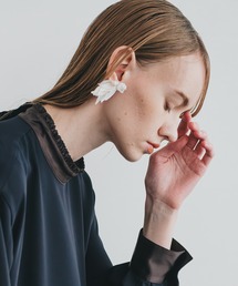 WHYTO.（ホワイト）の「「WHYTO. / ホワイト」シアーリーフイヤリング（イヤリング）」