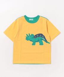 HAKKA KIDS | トリケラトプスアップリケドライTシャツ(Tシャツ/カットソー)
