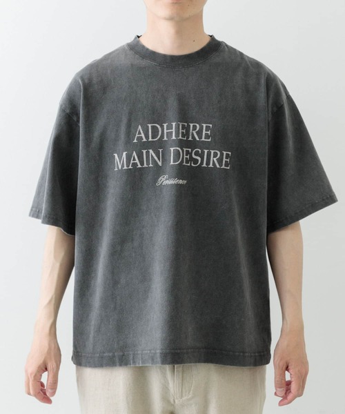 ITEMS URBANRESEARCH（アイテムズ アーバンリサーチ）の「パウダー加工天竺半袖Tシャツ（Tシャツ/カットソー・メンズ・その他1/その他2/その他3・MEDIUM/LARGE）」の6枚目の写真