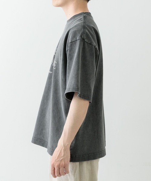 ITEMS URBANRESEARCH（アイテムズ アーバンリサーチ）の「パウダー加工天竺半袖Tシャツ（Tシャツ/カットソー・メンズ・その他1/その他2/その他3・MEDIUM/LARGE）」の7枚目の写真