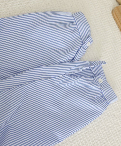 Miniministore(ミニミニストア)の「シャツワンピース大きめレディースゆったり(シャツワンピース・レディース・ブルー/ピンク・FREE)」の18枚目の写真