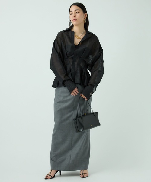 chaos エラルドブラウス(カレンソロジー、ブラミンク)