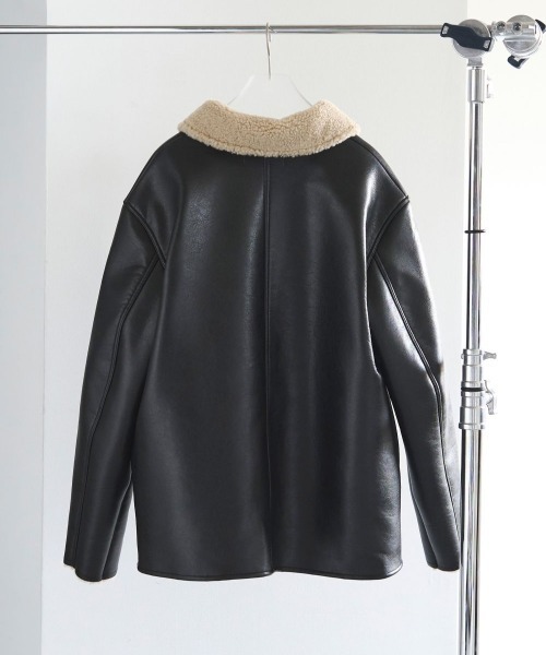 anuke(アンヌーク)の「anuke Boa Flight Jacket ボアフライトジャケット/62520203(その他アウター・レディース・ブラック・38/36)」の19枚目の写真
