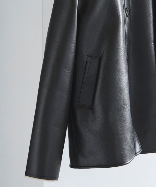 anuke(アンヌーク)の「anuke Boa Flight Jacket ボアフライトジャケット/62520203(その他アウター・レディース・ブラック・38/36)」の20枚目の写真