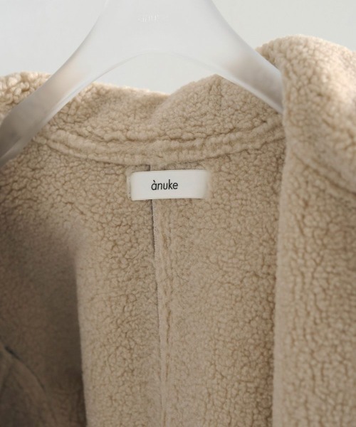 anuke(アンヌーク)の「anuke Boa Flight Jacket ボアフライトジャケット/62520203(その他アウター・レディース・ブラック・38/36)」の21枚目の写真