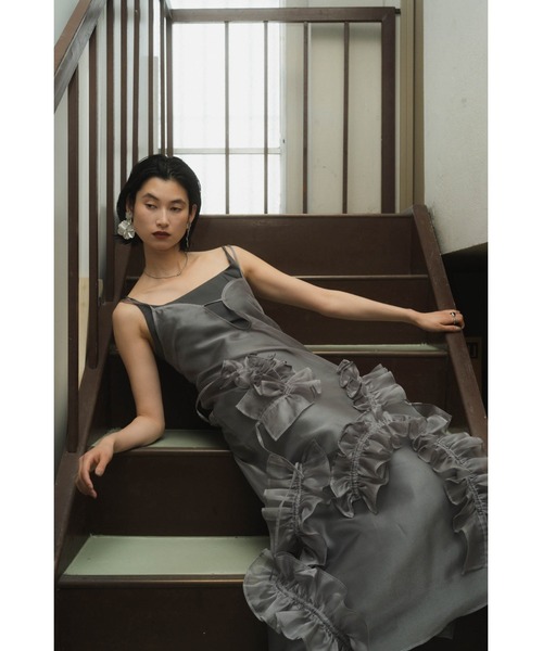 Knuth Marf ドレス クヌースマーフ ワンピース オケージョンワンピース frill sleeves one piece（ワンピース）｜Knuth Marf