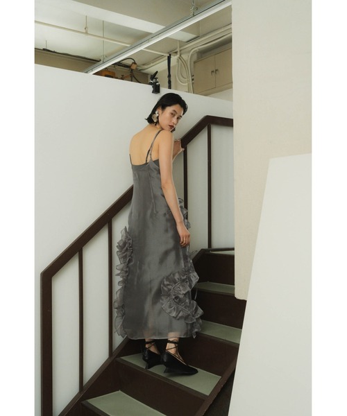 layered tulle one piece（ワンピース）｜Knuth Marf
