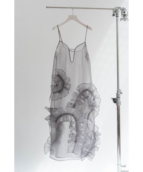 layered tulle one piece（ワンピース）｜Knuth Marf