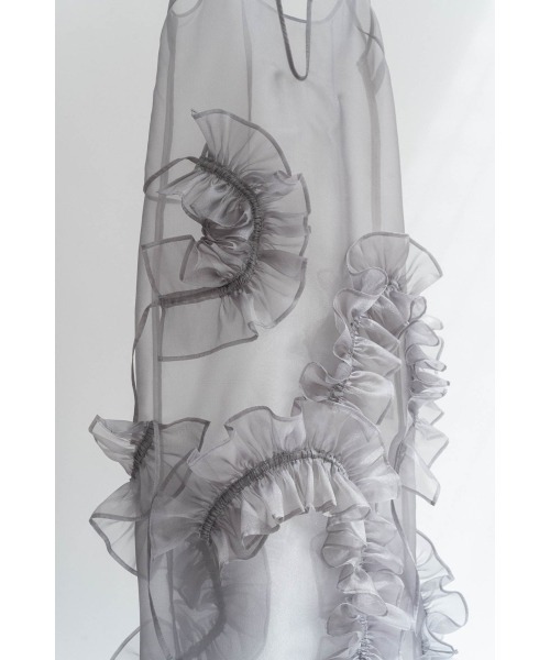 layered tulle one piece（ワンピース）｜Knuth Marf