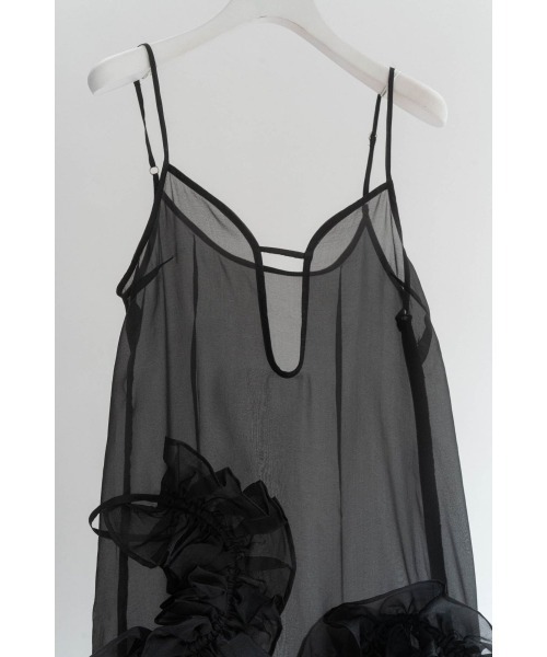 Knuth Marf（クヌースマーフ）の「layered tulle one piece（ワンピース・レディース・シルバー/ブラック/ゴールド・SMALL/X-SMALL）」の16枚目の写真