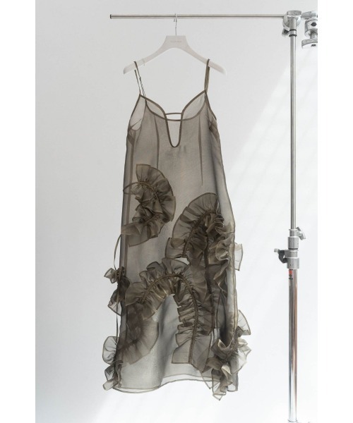 ワンピース Knuth Marf layered tulle one piece layered tulle one piece/3color | KNUTH MARF