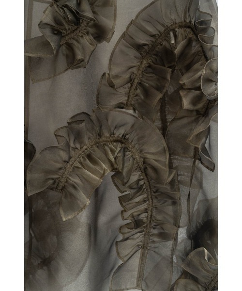 layered tulle one piece（ワンピース）｜Knuth Marf
