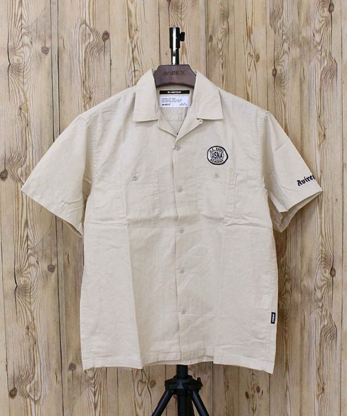 AVIREX（アヴィレックス）の「ANNAPOLIS WORK SHIRT（シャツ/ブラウス・メンズ・ブラック/ブルーグレー/アイボリー・L/XL/XXL/M）」の5枚目の写真