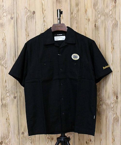 AVIREX（アヴィレックス）の「ANNAPOLIS WORK SHIRT（シャツ/ブラウス・メンズ・ブラック/ブルーグレー/アイボリー・L/XL/XXL/M）」の9枚目の写真