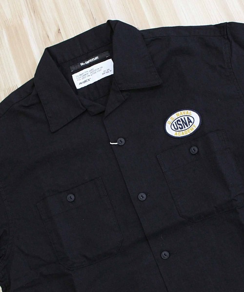 AVIREX（アヴィレックス）の「ANNAPOLIS WORK SHIRT（シャツ/ブラウス・メンズ・ブラック/ブルーグレー/アイボリー・L/XL/XXL/M）」の11枚目の写真