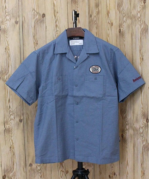 AVIREX（アヴィレックス）の「ANNAPOLIS WORK SHIRT（シャツ/ブラウス・メンズ・ブラック/ブルーグレー/アイボリー・L/XL/XXL/M）」の13枚目の写真