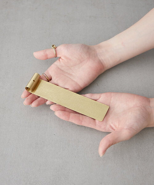 BIRTHDAY BAR（バースデイバー）の「真鍮ロング香皿 パターン（ルームフレグランス/お香・レディース・ゴールド・0）」の7枚目の写真