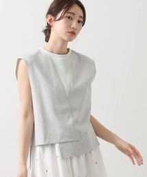 1％ | ポンチＢＩＧガゼットノースリーブ(Tシャツ/カットソー)