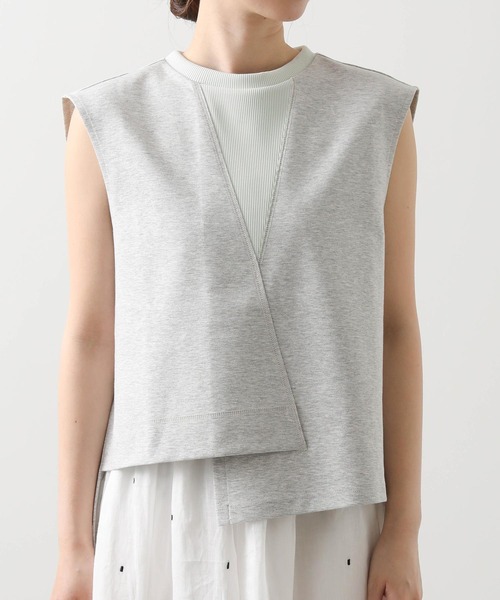 1％（イチ パーセント）の「ポンチＢＩＧガゼットノースリーブ（Tシャツ/カットソー・レディース・トップグレー・FREE）」の12枚目の写真