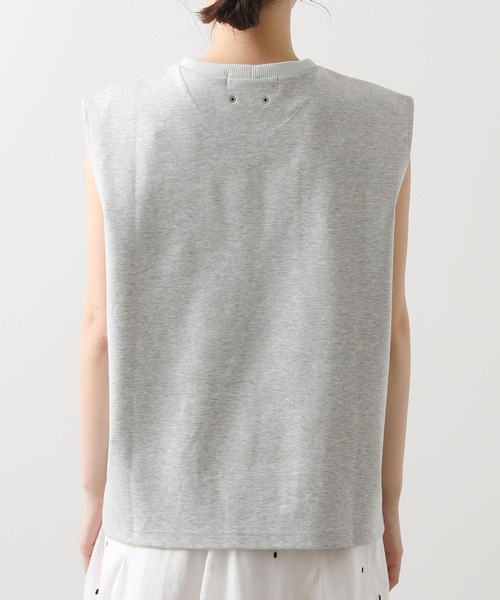 1％（イチ パーセント）の「ポンチＢＩＧガゼットノースリーブ（Tシャツ/カットソー・レディース・トップグレー・FREE）」の13枚目の写真