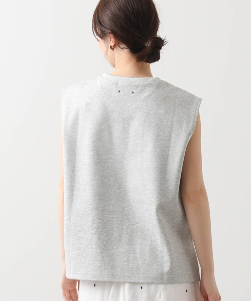 1％（イチ パーセント）の「ポンチＢＩＧガゼットノースリーブ（Tシャツ/カットソー・レディース・トップグレー・FREE）」の9枚目の写真