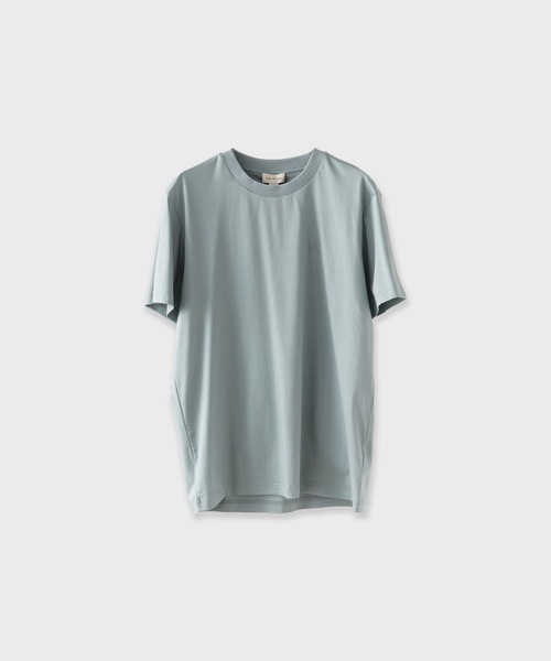 Calvin Klein(カルバン・クライン)の「Calvin Klein/カルバンクライン SS REG LIQUID COTTON TEE Tシャツ 秋服 冬服(Tシャツ/カットソー・メンズ・ブラック/グレー/ホワイト・S/M/L)」の1枚目の写真