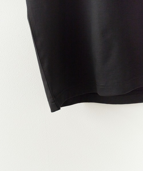 Calvin Klein(カルバン・クライン)の「Calvin Klein/カルバンクライン SS REG LIQUID COTTON TEE Tシャツ 秋服 冬服(Tシャツ/カットソー・メンズ・ブラック/グレー/ホワイト・S/M/L)」の9枚目の写真