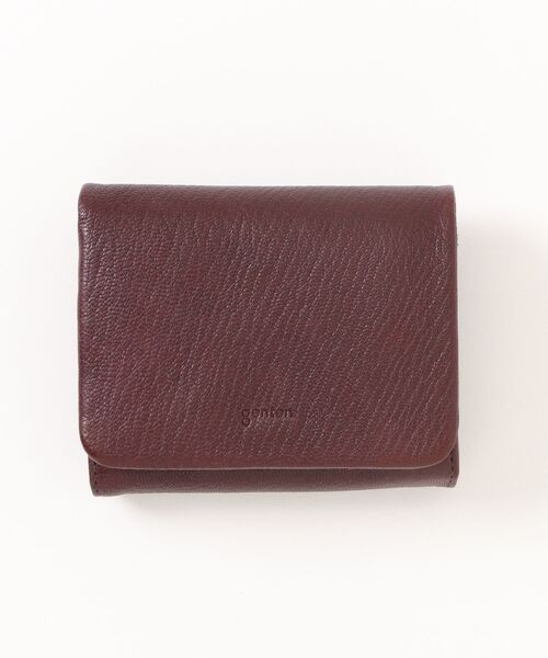 genten(ゲンテン)の「ゴートベーシック 二つ折り財布(財布・レディース・ブラウン/ブラック/ダークブラウン/ベージュ・FREE)」の3枚目の写真