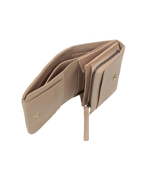 genten(ゲンテン)の「ゴートベーシック 二つ折り財布(財布・レディース・ブラウン/ブラック/ダークブラウン/ベージュ・FREE)」の13枚目の写真