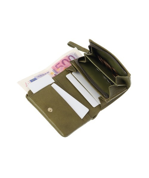 genten(ゲンテン)の「ゴートベーシック 二つ折り財布(財布・レディース・ブラウン/ブラック/ダークブラウン/ベージュ/カーキ・FREE)」の19枚目の写真